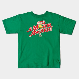 It's a Major Award!  A Christmas Story Leg Lamp Kids T-Shirt